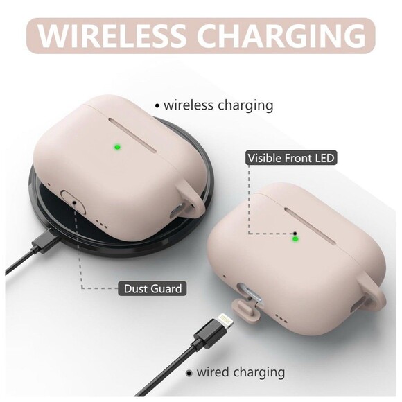 XO Poppy Pink AirPod Pro Case New Sealed Box - Picture 8 of 8